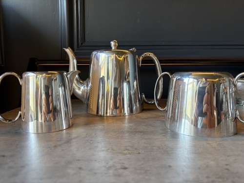 Vintage tea set teapot jug - vintage,