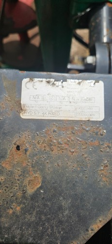 Ransomes tractor mounted
