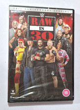 WWE: Raw Is 30 DVD SEALED 30th