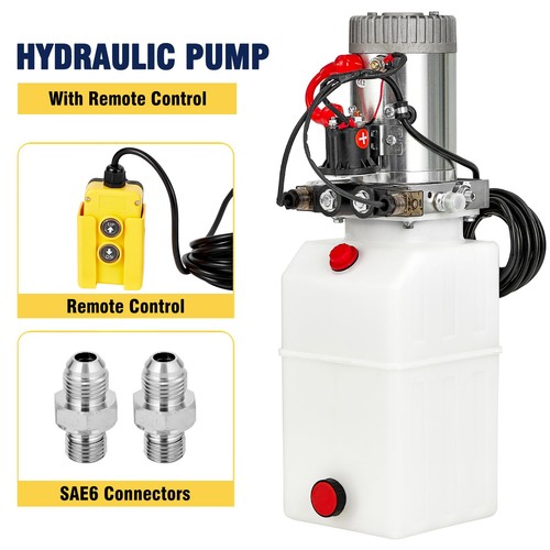 Hydraulic power unit double - 6l,