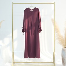 Muslim Women Dress Open Front