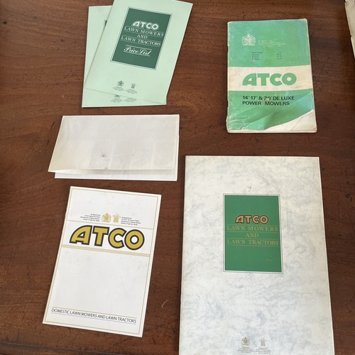 Atco lawn mowers and - 6,