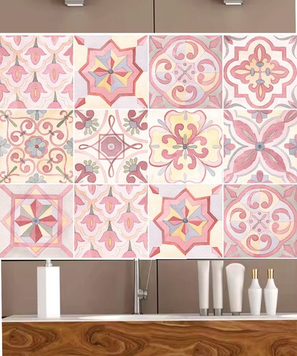 24x mixed pink moroccan - 24x,