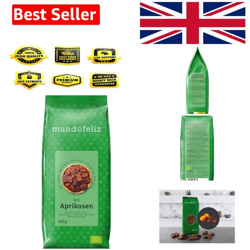 Organic dried pitted apricots - organic,
