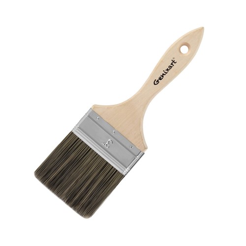 Double thick chip paint - chip, brush