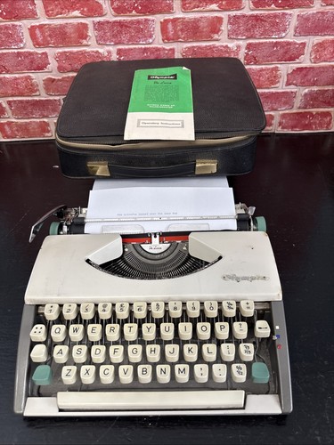 Vintage olympia deluxe - vintage,