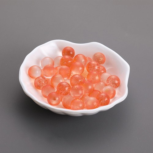 Coloured glass marbles - 10,