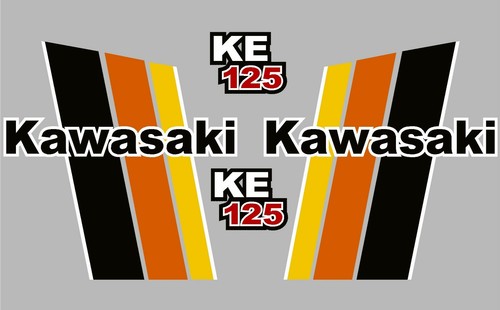 Kawasaki ke125 fuel tank and - kawasaki,