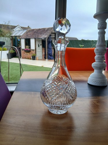 Tyrone crystal wine decanter - wine,