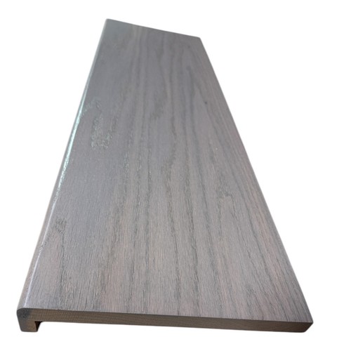 Grey solid oak staircase - oak,