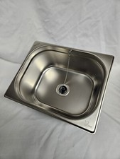 Campervan Sink, Boat Sink, Project, Van Conversion Straight Waste, 150mm Deep