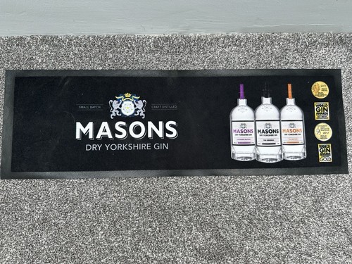Masons gin bar runner - masons, runner/mat