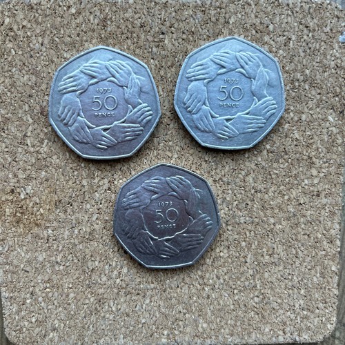 1973 50p fifty - 50p,