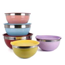 5 Set Mixing Bowl Stainless