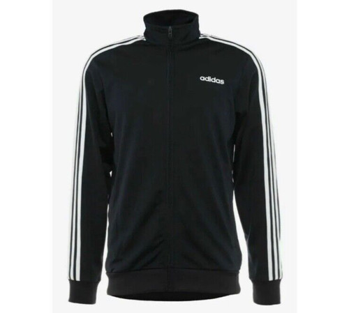 New navy adidas tracksuit top - tracksuit,