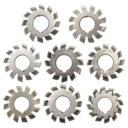 8pcs involute gear cutters - 8pcs,