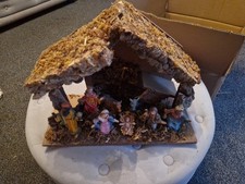 Vintage Nativity Scene Figures