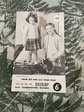 Passap Handknitting Machine No 133 Passap Knitting Machines 1940’s/50’s Twin Set