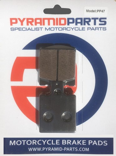 Rear brake pads for - , moto