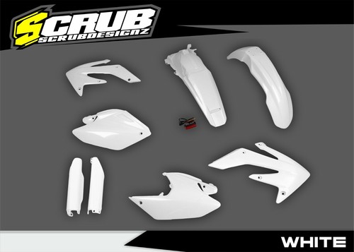 Honda crf250x 2005 2018 white - 2005-2018,