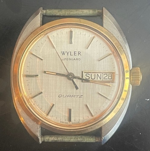 Vintage wyler lifeguard quartz - lifeguard,
