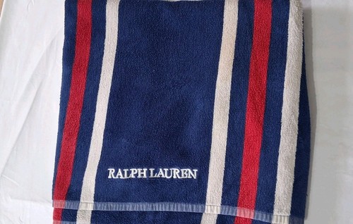 Ralph lauren beach towel blue - ralph,