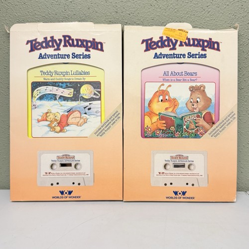 1985 teddy ruxpin adventure - teddy,