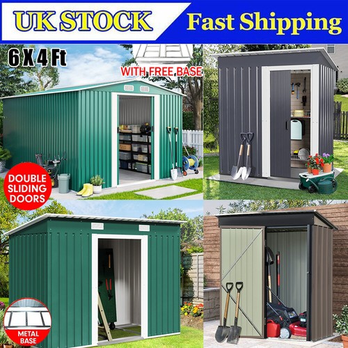 Metal garden shed 8 x - garden,