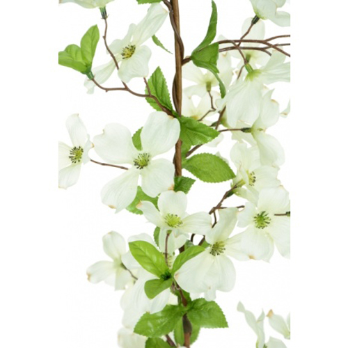 Artificial silk dogwood flower - artificial,
