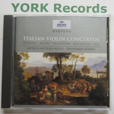 ITALIAN VIOLIN CONCERTOS - GOEBEL Musica Antiqua Koln - Excellent Con CD Archiv