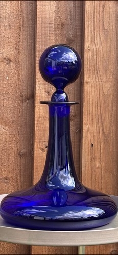 Antique bristol blue cobalt - blue,