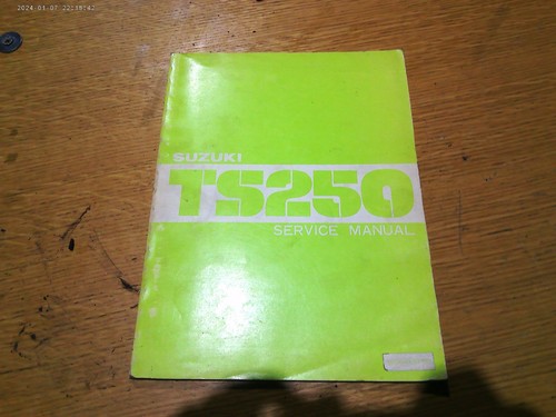 1980 szuki ts250 service - ts250,