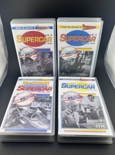 VINTAGE VHS GERRY ANDERSON'S SUPERCAR SET  1-4 30TH ANNIVERSARY MARIONETTES