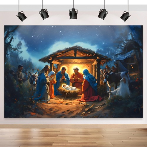 Christmas nativity scene - christmas,