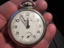 WESTCLOX MARK IV POCKET WATCH
