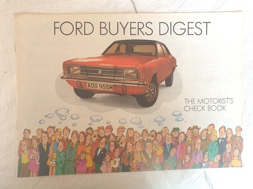 1972 ford buyers digest - ford,