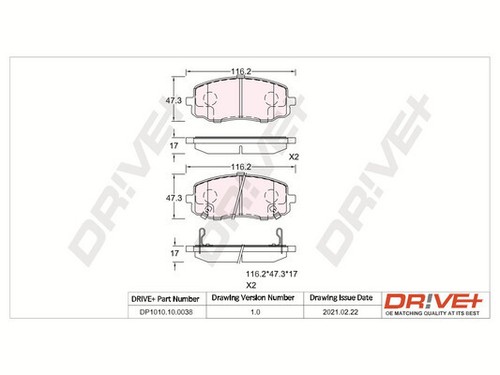 Front dp1010 10 - front, dr!ve+