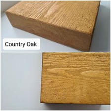 Corner Floating Shelf Wooden Chunky Rustic Small Shelves Wall display Set