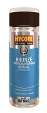 Hycote Colour Spray Paint XUK1028 Ford Roman Bronze Metallic 400ml x 3