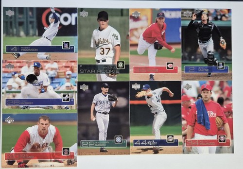 2003 upper deck baseball cards - upper,