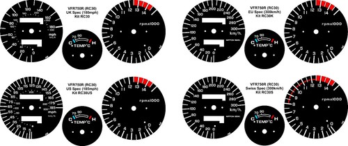 Vfr750r rc30 mph - mph,, or