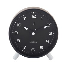 Karlsson Orgullo Alarm Clock Silent Non Ticking Bedside Alarm Clock