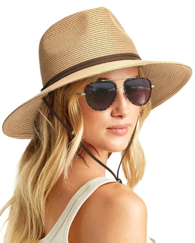 Unisex straw sun - straw, hat