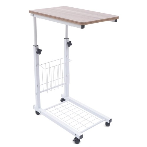 Bed side table wheels hospital - table,