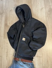 Carhartt detroit hooded black