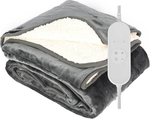 Luxury electric heated throw - luxury,