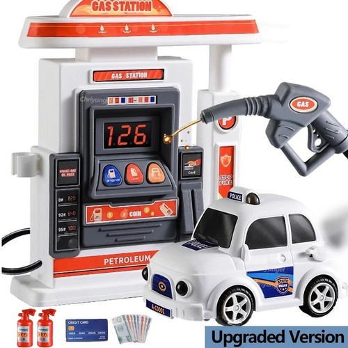 Gas station toy - toy, kids