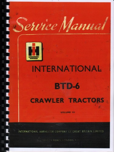 International harvester btd - international,