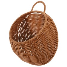 Hanging Plants Flower Basket Woven Imitation Woven Hang Basket Home Wall