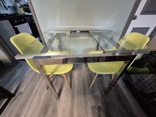 GLASS TABLE  - IKEA GLIVARP +